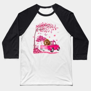 Valentine's Day Love Pickup Truck Vizsla Baseball T-Shirt